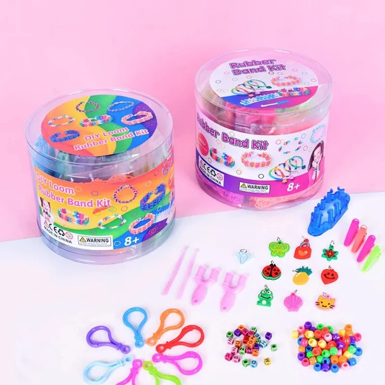 Gummibåndarmbåndsett