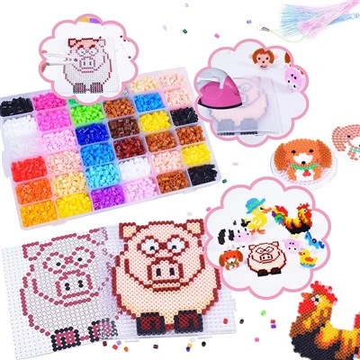 Farmyard Fuse Beads Craft Kit for barn